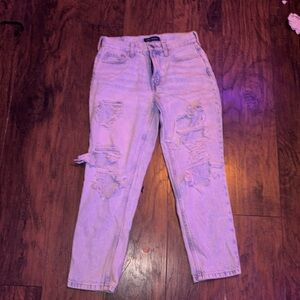 aeropostale mom jeans size 4